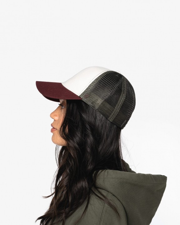 Casquette personnalisable NATIVE SPIRIT Casquette trucker écoresponsable 5 panneaux unisexe