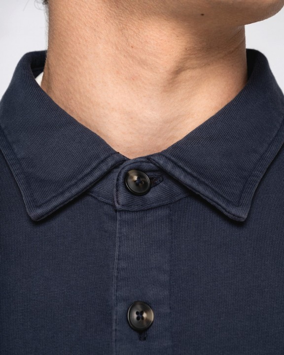 Chemise personnalisable NATIVE SPIRIT Surchemise écoresponsable délavée en molleton gratté homme