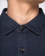 Hemd NATIVE SPIRIT Ecologisch verwassen herenoverhemd in geborsteld fleece voor bedrukking &amp; borduring