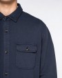 Hemd NATIVE SPIRIT Ecologisch verwassen herenoverhemd in geborsteld fleece voor bedrukking &amp; borduring