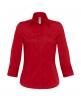 Hemd B&C Milano/women Popelin Shirt 3/4 sleeves personalisierbar