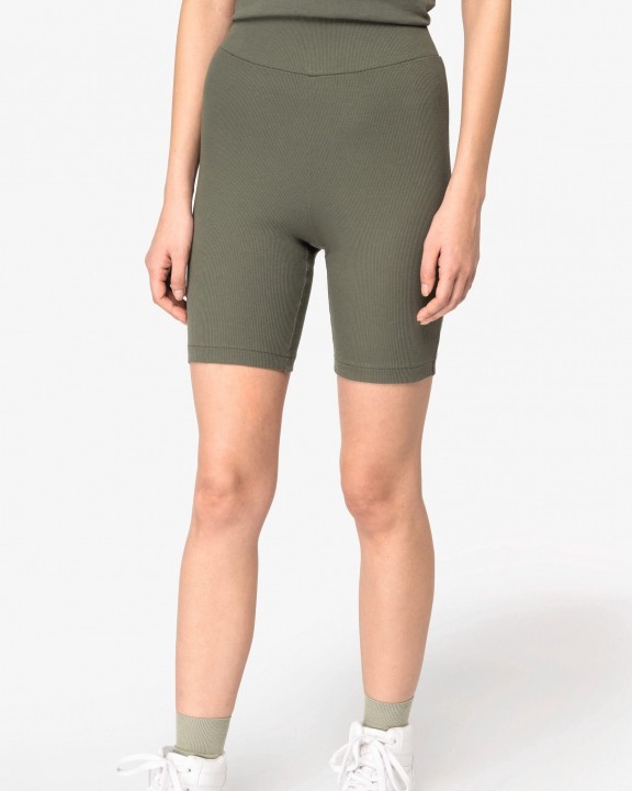 Bermuda & short personnalisable NATIVE SPIRIT Short écoresponsable côtelé femme