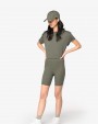 Bermuda & short personnalisable NATIVE SPIRIT Short écoresponsable côtelé femme