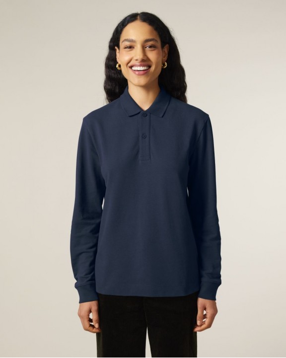 Poloshirt STANLEY/STELLA Prepster 2.0 Long Sleeve voor bedrukking &amp; borduring