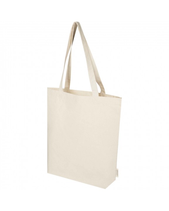 4DO Orissa 180 g/m² Tragetasche mit tiefem Boden aus Bio-Baumwolle 11L Tote Bag personalisierbar