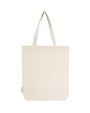 4DO Orissa 180 g/m² Tragetasche mit tiefem Boden aus Bio-Baumwolle 11L Tote Bag personalisierbar