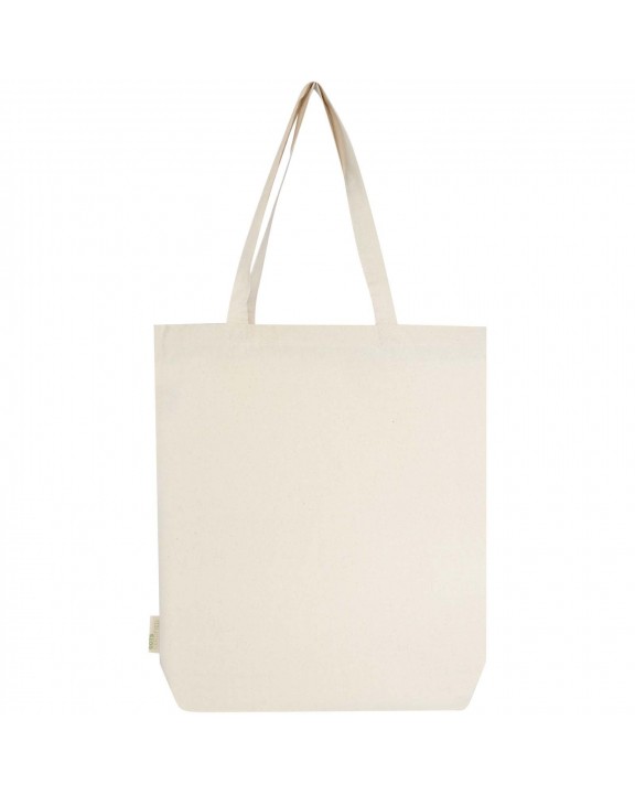 4DO Orissa 180 g/m² Tragetasche mit tiefem Boden aus Bio-Baumwolle 11L Tote Bag personalisierbar