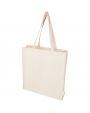 4DO Orissa 180 g/m² Tragetasche mit Seitenfalte aus Bio-Baumwolle 14L Tote Bag personalisierbar