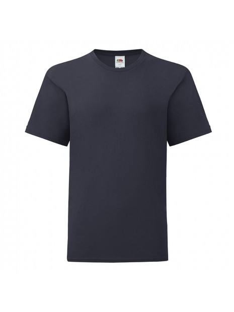 FOL T-shirt Iconic 150 T enfant bleu marine profond personnalisable