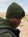Casquettes à personnaliser BEECHFIELD CIRCULAR FASHION PATCH BEANIE olive/noir