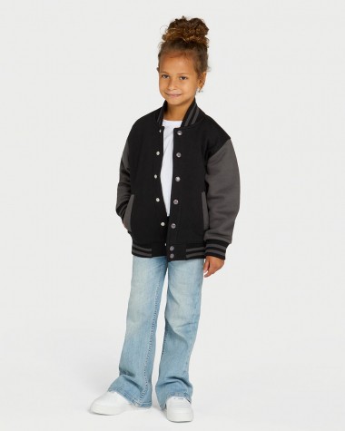 Sweat shirt FDM Varsity Jacket FV001 a personnaliser Quatrieme Dimension