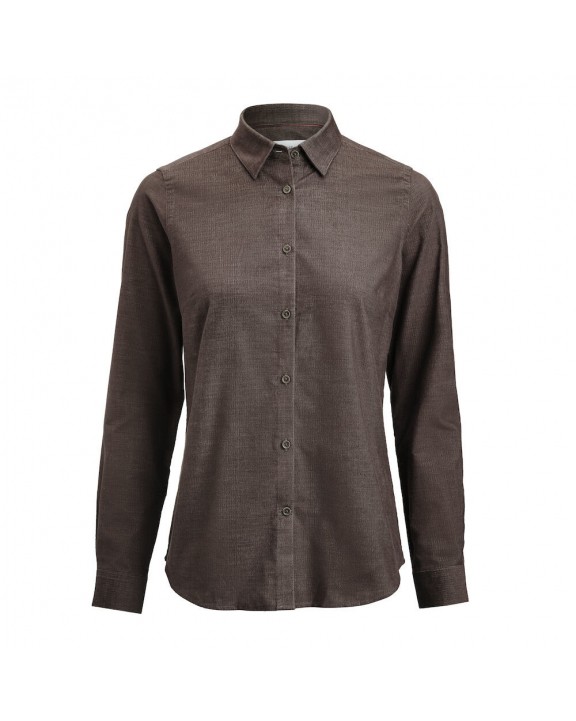 Hemd J. HARVEST & FROST Indigo Bow 134 Cord Shirt Contemporary Fit W voor bedrukking &amp; borduring