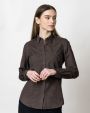 Hemd J. HARVEST & FROST Indigo Bow 134 Cord Shirt Contemporary Fit W voor bedrukking &amp; borduring