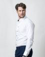Hemd J. HARVEST & FROST Yellow Bow 56 Regular voor bedrukking &amp; borduring