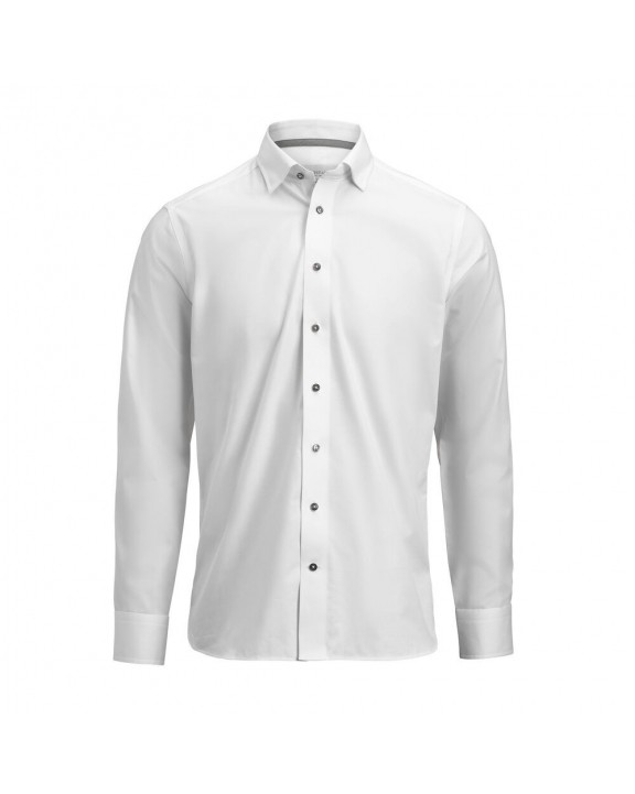 Hemd J. HARVEST & FROST Yellow Bow 56 Slim Fit voor bedrukking &amp; borduring