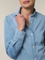 Chemises à personnaliser STANLEY/STELLA Stella Denim Shirt Light Wash