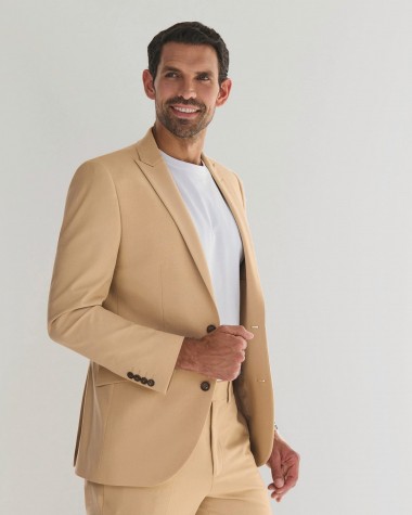 BROOK TAVERNER Herrenjacke William taillierter Schnitt Jacke personalisierbar