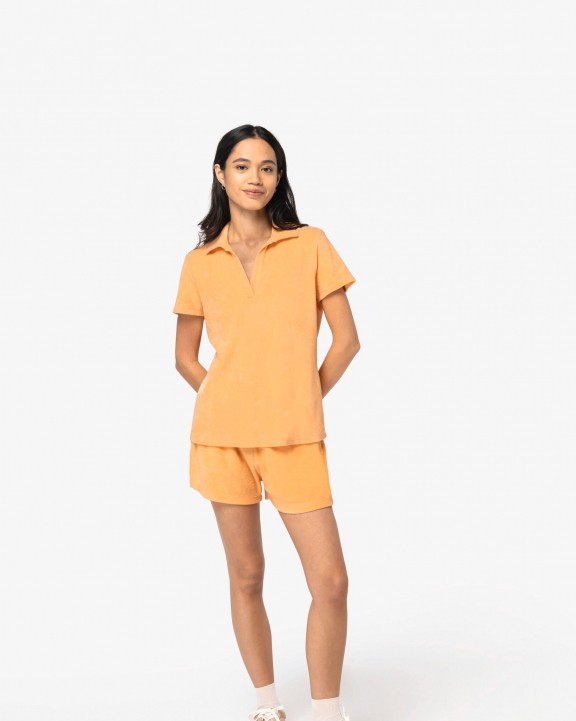 Polo personnalisable NATIVE SPIRIT Polo écoresponsable en éponge femme