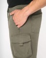 Bermuda & short personnalisable NATIVE SPIRIT Short cargo écoresponsable délavé French Terry homme