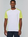 T-Shirts à personnaliser PROACT T-shirt de sport écoresponsable bicolore homme 