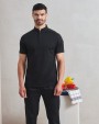 Polo personnalisable PREMIER Polo de cuisinier Coolchecker Essential à manches courtes