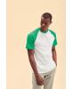 T-shirt FOL Valueweight Short Sleeve Baseball T voor bedrukking & borduring