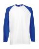 T-shirt FOL Long Sleeve Baseball T-Shirt voor bedrukking & borduring