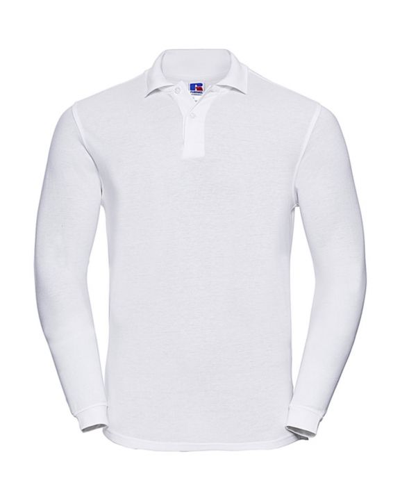 Poloshirt RUSSELL Long Sleeve Classic Cotton Polo personalisierbar
