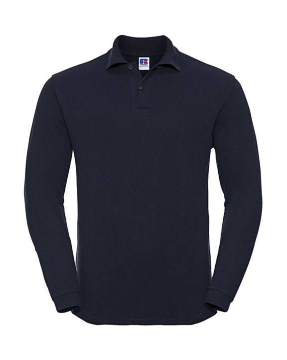 Poloshirt RUSSELL Long Sleeve Classic Cotton Polo personalisierbar