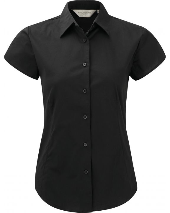 Hemd RUSSELL Ladies' Short Sleeve Easy Care Fitted Shirt personalisierbar