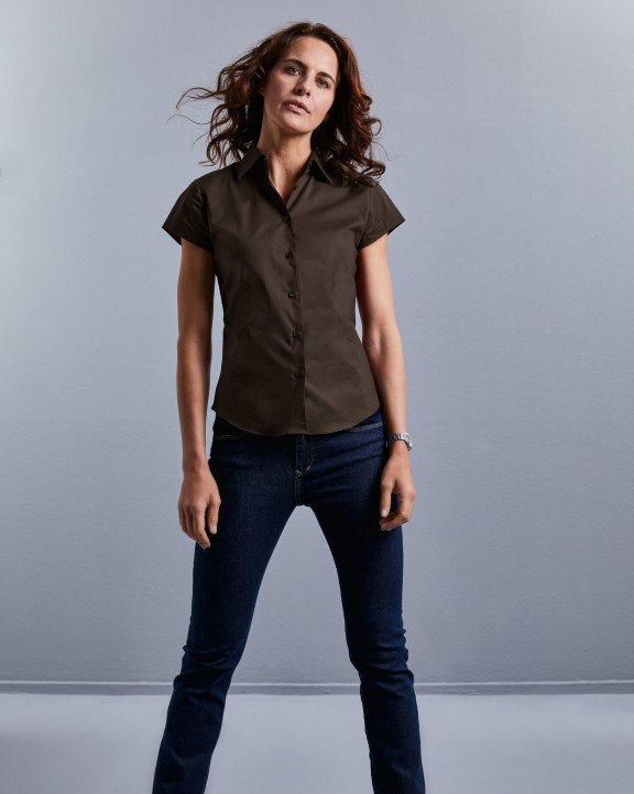 Chemise personnalisable RUSSELL Chemise fittée femme manches courtes