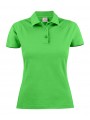 PRINTER POLO PIQUE SURF FEMME vert clair personnalisable