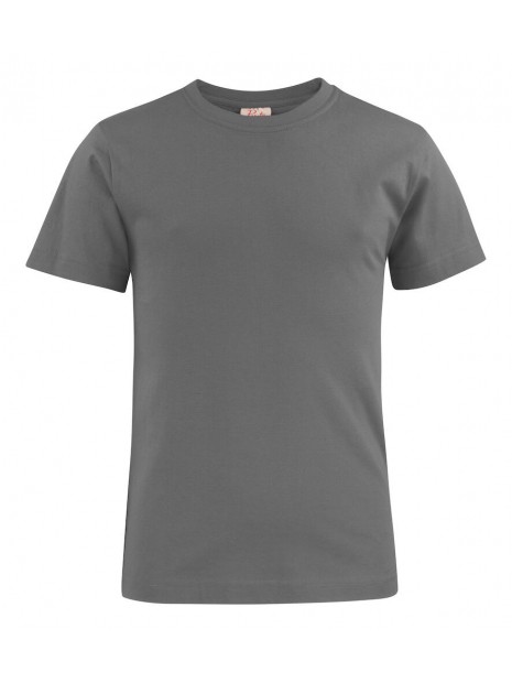 PRINTER T-SHIRT HEAVY JUNIOR gris acier personnalisable