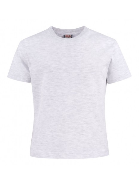 PRINTER T-SHIRT HEAVY JUNIOR gris cendré personnalisable