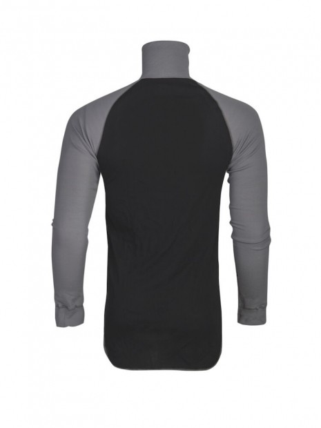 PROJOB 3103 SOUS VETEMENT THERMO REGULATEUR COL ZIP noir personnalisable