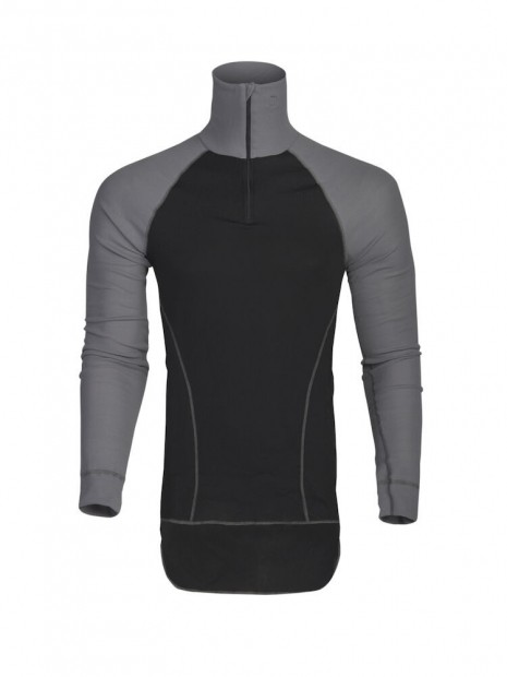 PROJOB 3103 SOUS VETEMENT THERMO REGULATEUR COL ZIP noir personnalisable