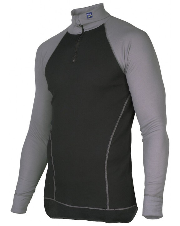 T-shirt PROJOB 3103 THERMISCH T-SHIRT LANGE MOUWEN MET KORTE RITS voor bedrukking &amp; borduring