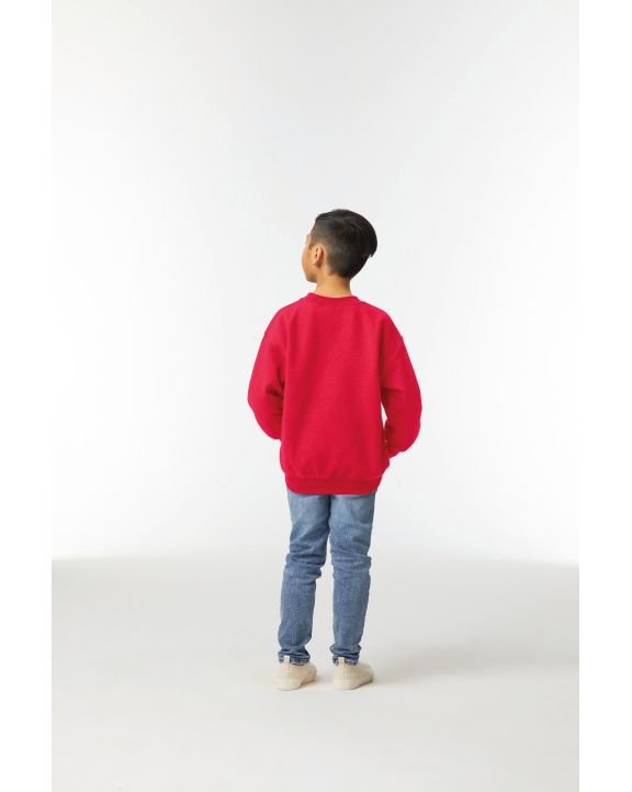 Sweater GILDAN Heavy Blend™ Classic Fit Youth Crewneck Sweatshirt voor bedrukking & borduring