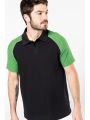 Polo personnalisable KARIBAN Polo baseball manches courtes