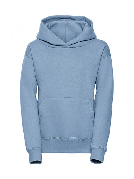 RUSSELL Children´s Hooded Sweatshirt ciel personnalisable
