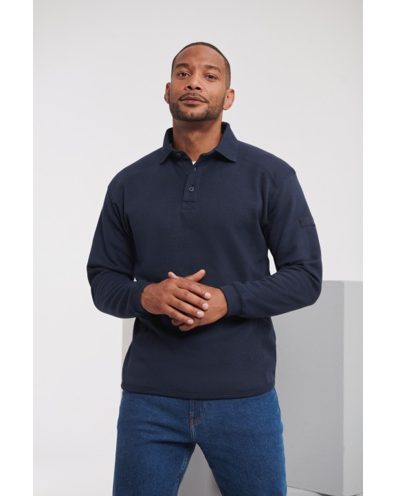 Sweater RUSSELL Heavy Duty Collar Sweatshirt voor bedrukking &amp; borduring