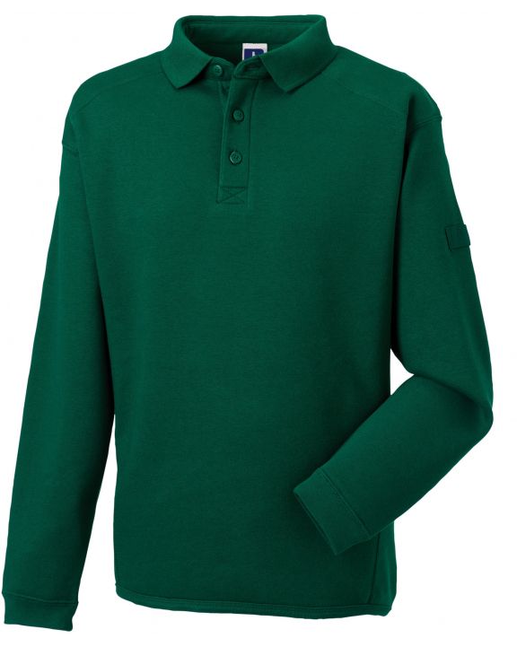 Sweat-shirt personnalisable RUSSELL Sweat-shirt Heavy Duty col polo