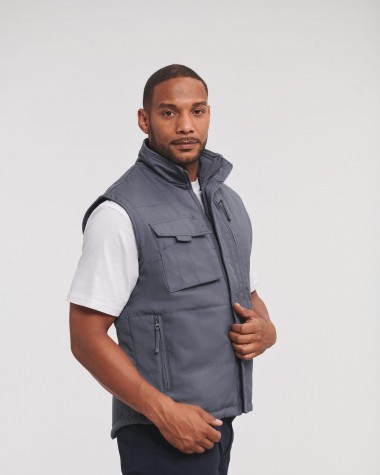 Veste personnalisable RUSSELL Bodywarmer Heavy Duty