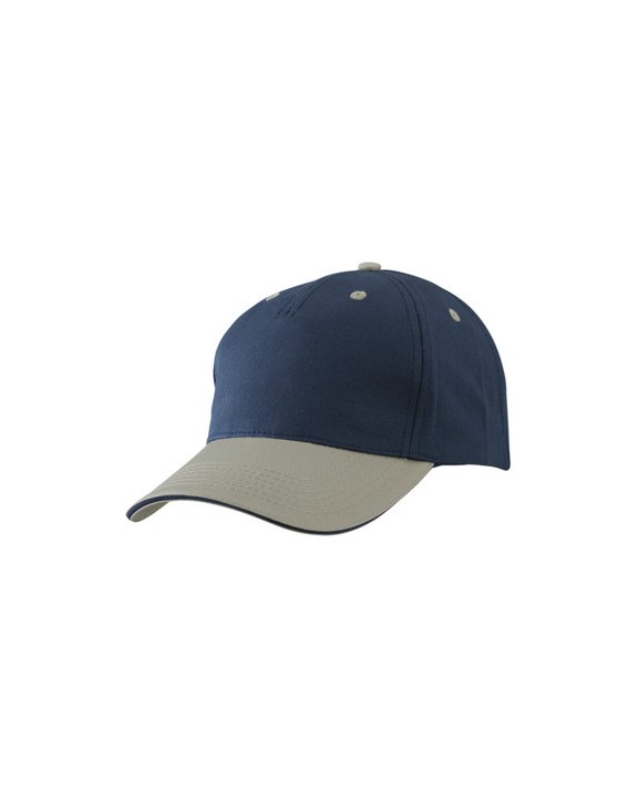 MYRTLE BEACH 5 Panel Sandwich Cap Kappe personalisierbar