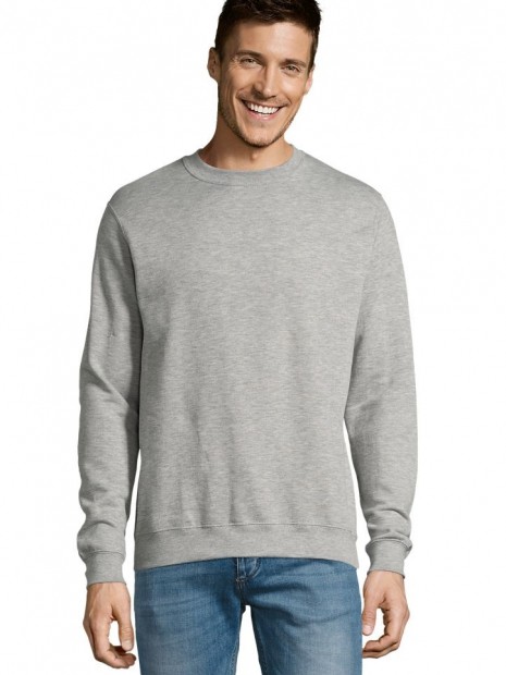 Sweat-shirts à personnaliser SOL'S New Supreme gris chiné