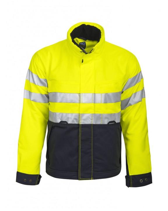 PROJOB 6407 GEFÜTTERTE JACKE EN ISO 20471 KLASSE 3 Jacke personalisierbar