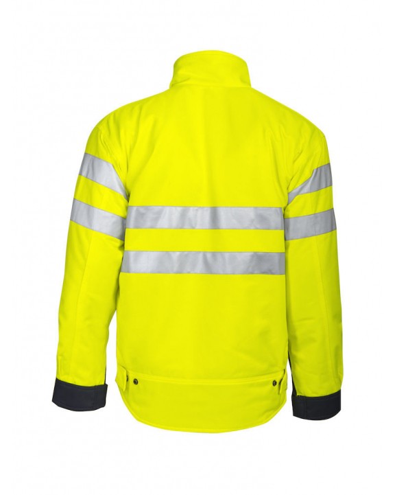 PROJOB 6407 GEFÜTTERTE JACKE EN ISO 20471 KLASSE 3 Jacke personalisierbar