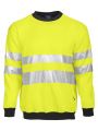 Sweater PROJOB 6101 SIGNALISATIESWEATER RONDE HALS EN ISO20471 KLASSE 3 voor bedrukking &amp; borduring