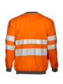 Sweater PROJOB 6101 SIGNALISATIESWEATER RONDE HALS EN ISO20471 KLASSE 3 voor bedrukking &amp; borduring