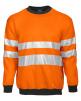 Sweater PROJOB 6101 SIGNALISATIESWEATER RONDE HALS EN ISO20471 KLASSE 3 voor bedrukking & borduring